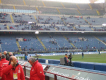 La curva a fine partita